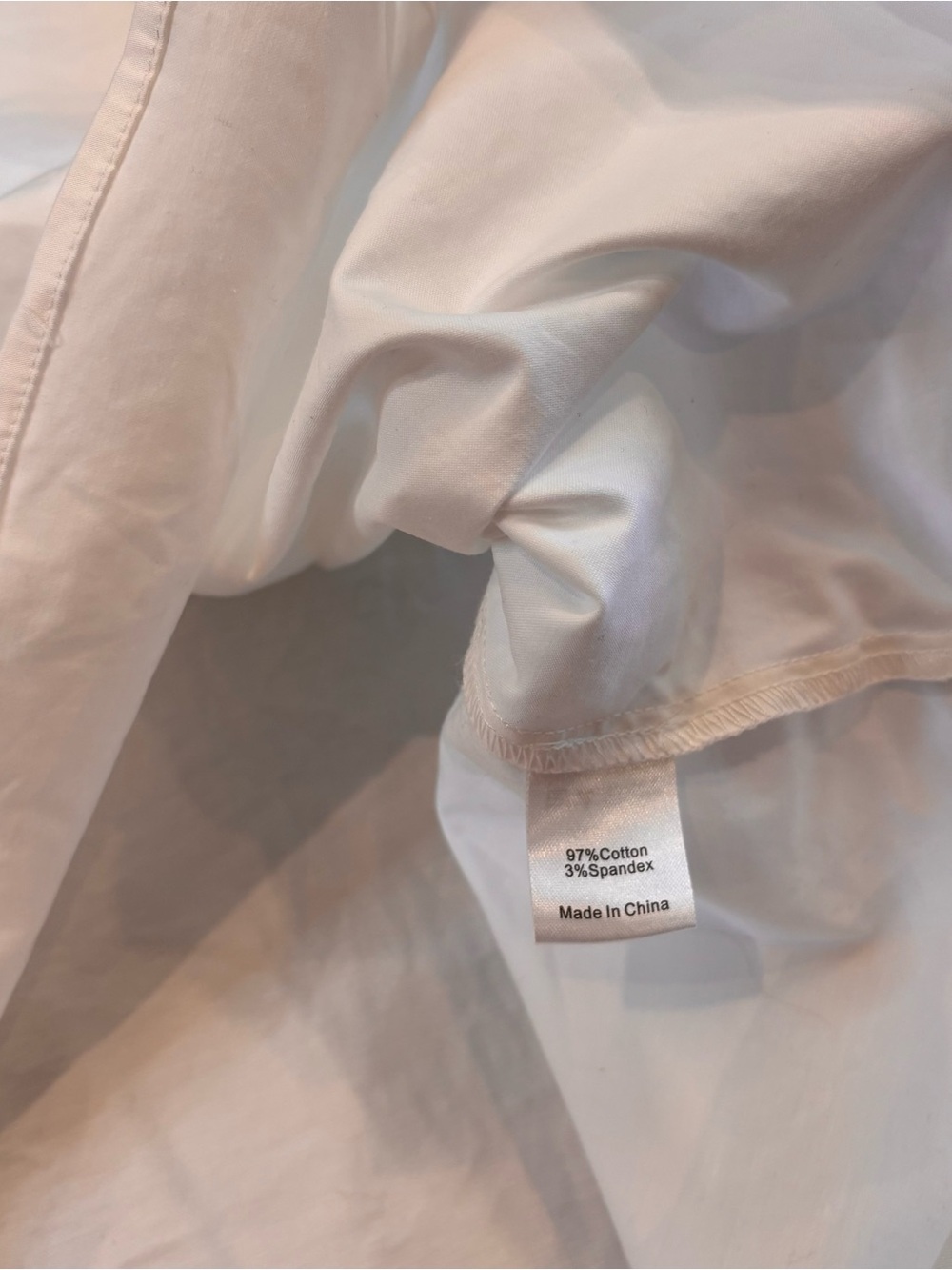 Tuckernuck Women’s Blanc Willow 3/4 Sleeve Pearl Button Blouse White Size L - Picture 6 of 8